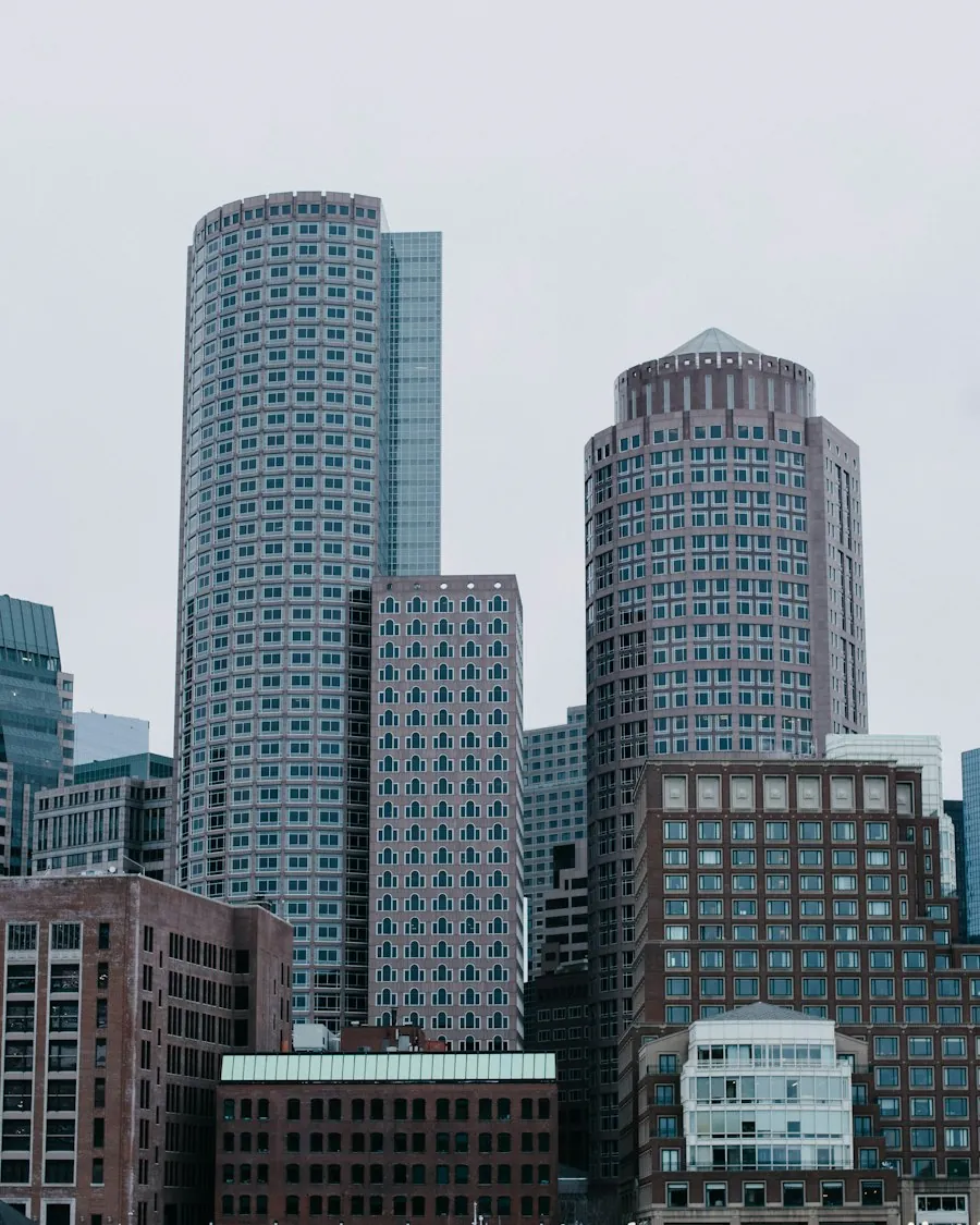 City business district representing enterprise ERP strategy